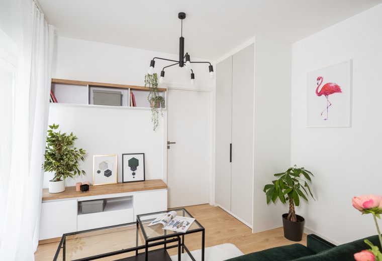 Wzorcowe mieszkanie wykończone w stylu Comfort modern